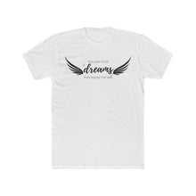 Load image into Gallery viewer, Songbirds Unisex Cotton Crew Tee - Follow Your Dreams (Wings)
