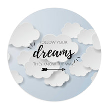 Load image into Gallery viewer, Sky Mouse Pad - Follow Your Dreams (Clouds)
