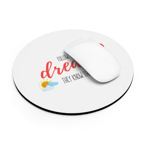 Sky Mouse Pad - Follow Your Dreams (Balloons)