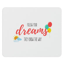 Load image into Gallery viewer, Sky Mouse Pad - Follow Your Dreams (Balloons)
