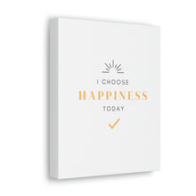 Load image into Gallery viewer, Finch Canvas Gallery Wraps - I Choose Happiness, Simple
